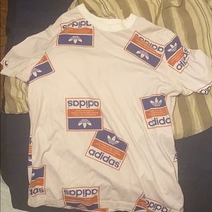 Adidas logo’d Tee